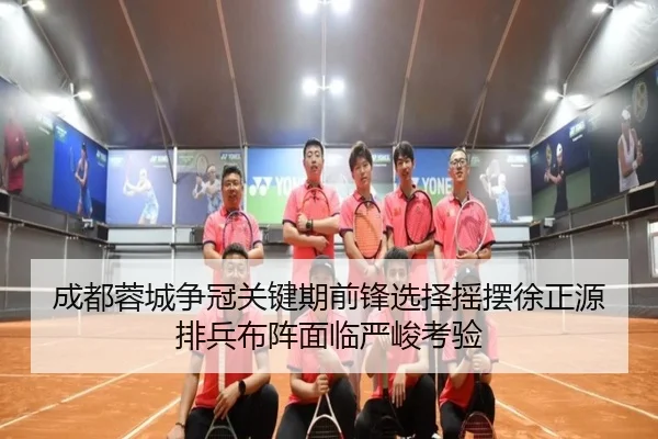 成都蓉城争冠关键期前锋选择摇摆徐正源排兵布阵面临严峻考验 - IMSPORTS